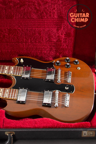 1978 Gibson EDS-1275 Double Neck Walnut Vintage Original w/ OHSC