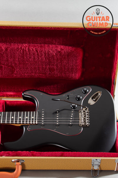 2025 Fender MIJ Japan Limited Hybrid II Noir Stratocaster Black