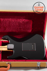 2025 Fender MIJ Japan Limited Hybrid II Noir Stratocaster Black Tweed HSC