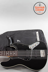 2012 Fender Japan MIJ Aerodyne Jazz Bass Black Rare JJ Config