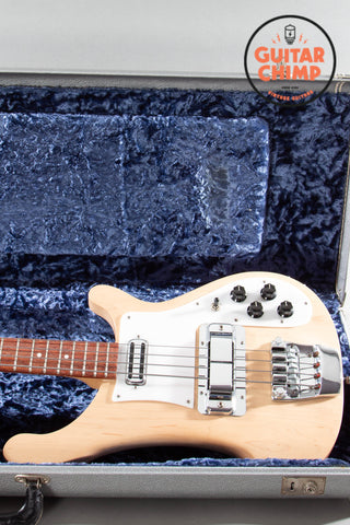 2008 Rickenbacker 4001C64 Satin Mapleglo Bass w/ OHSC Vintage Spec