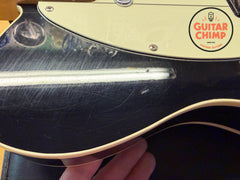 1994 Fender Japan MIJ TL62B-TX ’62 Telecaster Custom Black Texas Specials w/ Tweed HSC