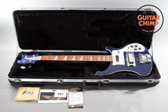 2010 Rickenbacker 4003 Midnight Blue Bass Rare Finish w/ OHSC