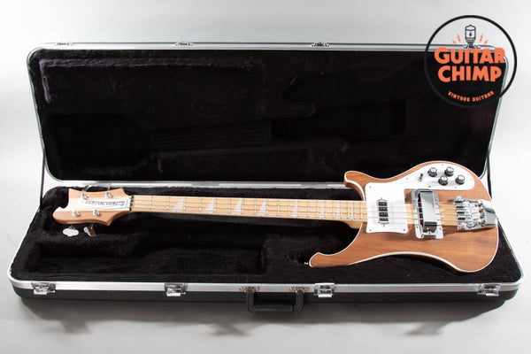 2019 Rickenbacker 4003W Walnut Bass w/ OHSC Push/Pull Vintage Tone