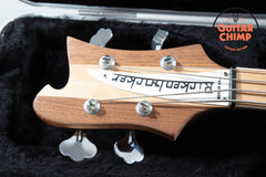 2019 Rickenbacker 4003W Walnut Bass w/ OHSC Push/Pull Vintage Tone Circuit