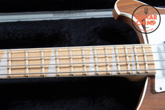 2019 Rickenbacker 4003W Walnut Bass w/ OHSC Push/Pull Vintage Tone Circuit