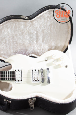 2013 Gibson SG Baritone Alpine White w/ OHSC 27