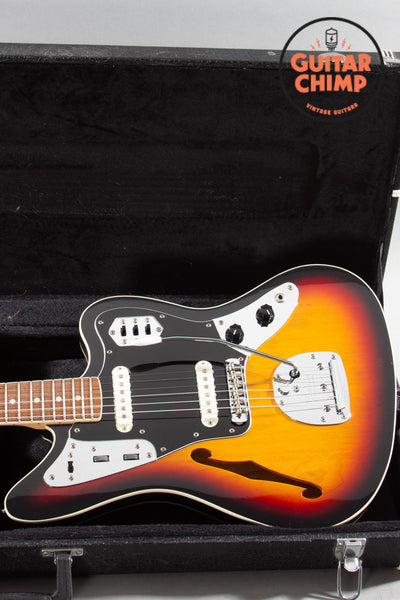 2012 Fender MIJ Japan FSR Jaguar JG/HO Thinline Double Bound 3TSB