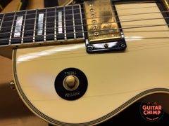 2005 Gibson Custom Shop Les Paul Custom Alpine White Ebony 490R 498T w/ OHSC