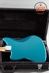 2025 Fender Japan MIJ FSR Hybrid II Jazzmaster Satin Ocean Turquoise Metallic Matching Headstock