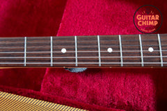 2025 Fender Japan MIJ Heritage 60s Telecaster Custom Sunburst Nitro Double Bound Tweed HSC