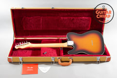 2025 Fender Japan MIJ Heritage 60s Telecaster Custom Sunburst Nitro Double Bound Tweed HSC