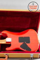 2020 Fender Japan MIJ Michiya Haruhata Stratocaster Trans Pink Flame Top Tweed HSC
