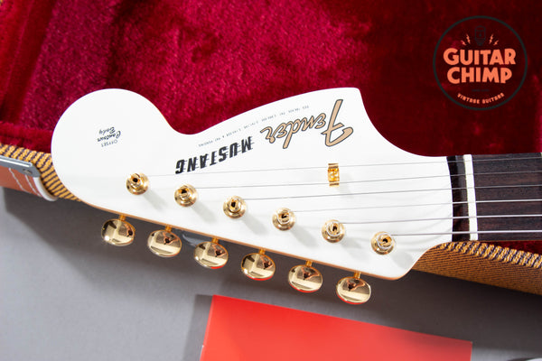 2025 Fender Japan MIJ Traditional 60s Mustang White Pearl Matching