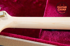 2025 Fender Japan MIJ Traditional 60s Mustang White Pearl Matching Headstock Gold Hardware