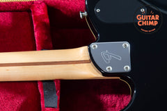2020 Fender Japan MIJ Modern Telecaster HH Black Bound Body w/ Tweed Case