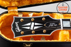 2024 Gibson Custom M2M ’68 Les Paul Custom Nordic Blue 5A Quilt Top TV White COA