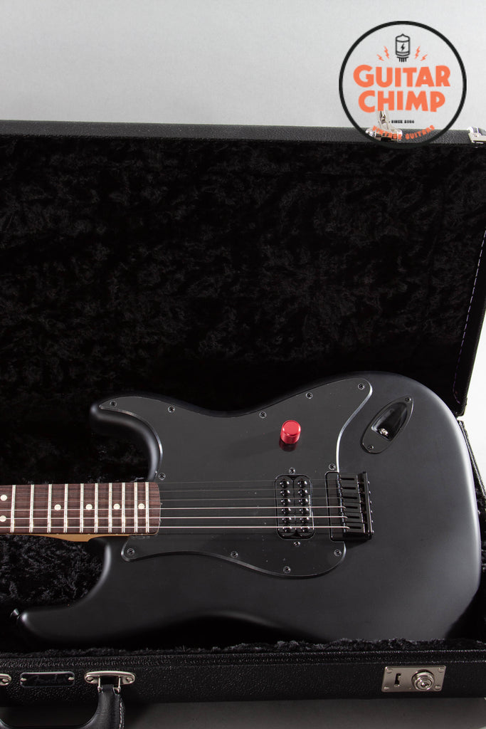 2024 Fender Tom DeLonge To The Stars Stratocaster Satin Black Signed COA