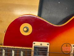 1997 Gibson Les Paul Standard Left-Handed Cherry Sunburst 490R 498T w/ OHSC