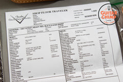 2010 Fender Custom Shop โ57 Reissue Heavy Relic Stratocaster Black