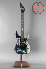 ESP LTD KH-WZ Kirk Hammett White Zombie Guitar