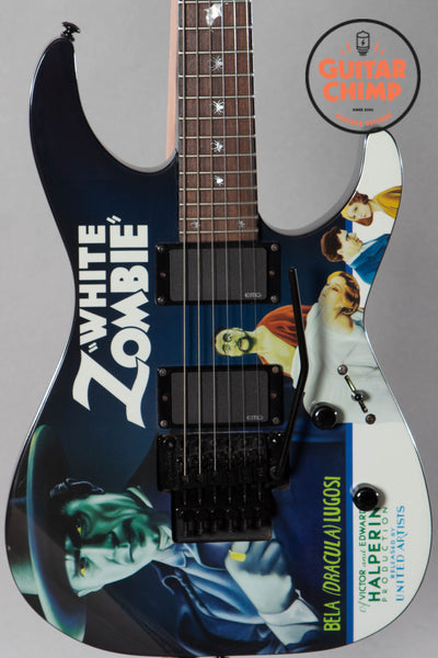 ESP LTD KH-WZ Kirk Hammett White Zombie Guitar | Guitar Chimp