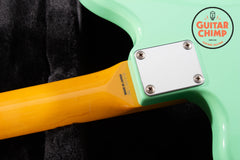 2010 Fender Japan MIJ JM66 ’62 Reissue Jazzmaster Seafoam Green Matching Headstock