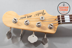 2004 Fender Japan CIJ JB75-90US ’75 Reissue Jazz Bass Vintage White USA Pickups