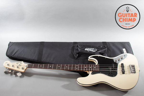 2007 Fender Japan MIJ Aerodyne Jazz Bass AJB Vintage White