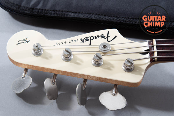 2007 Fender Japan MIJ Aerodyne Jazz Bass AJB Vintage White