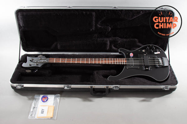 2026 Rickenbacker 4003 Noir 1 of 20 Satin Black Checkerboard
