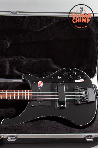 2026 Rickenbacker 4003 Noir 1 of 20 Satin Black Checkerboard
