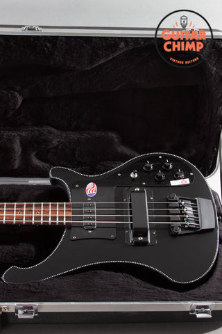 2026 Rickenbacker 4003 Noir 1 of 20 Satin Black Checkerboard Binding OHSC