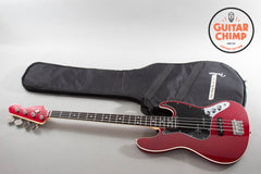 2017 Fender Japan Aerodyne Jazz Bass Candy Apple Red
