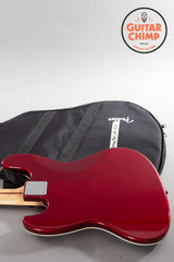 2017 Fender Japan Aerodyne Jazz Bass Candy Apple Red