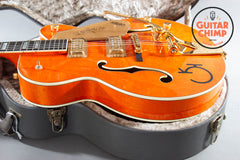 1990 Gretsch 6120W Nashville Western Orange MIJ Filter'Tron Bigsby OHSC