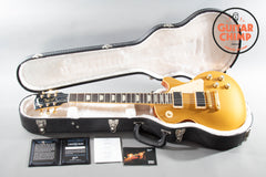 2009 Gibson Limited Edition Les Paul Standard Piezo Gold Top #142/1000 EMG OHSC