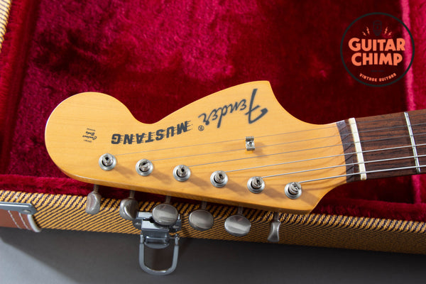 1995 Fender Japan MIJ MG69 '69 Mustang Vintage White FujiGen Tweed