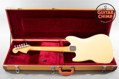 1995 Fender Japan MIJ MG69 '69 Mustang Vintage White FujiGen Tweed HSC