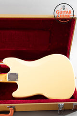 1995 Fender Japan MIJ MG69 '69 Mustang Vintage White FujiGen Tweed HSC