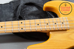 1990 Fender Japan MIJ JBR-800 Pro Feel Jazz Bass Natural Active FujiGen