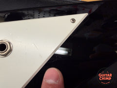 2008 ESP Edwards E-FV-125WB Michael Schenker Signature Flying V Black White