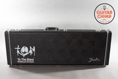 2024 Fender Tom DeLonge To The Stars Stratocaster Satin Black Signed COA