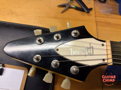1997 Gibson Flying V ’67 Reissue Classic White Aged Ebony 496R 500T w/ OHSC