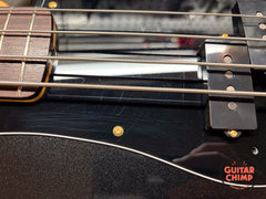 2025 Fender Japan MIJ Traditional ’60s Precision P Bass Black Pearl Matching Headstock Gold Hardware