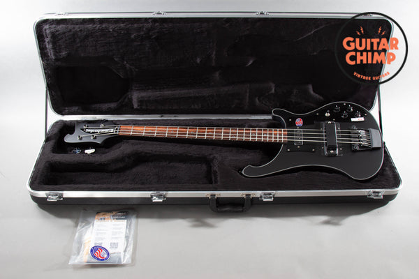 2026 Rickenbacker 4003 Noir 1 of 20 Satin Black Checkerboard
