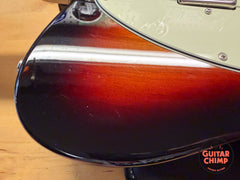 2024 Fender Japan MIJ Hybrid II Telecaster SH 3-Color Sunburst Coil Split w/ Tweed HSC