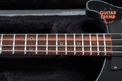2026 Rickenbacker 4003 Noir 1 of 20 Satin Black Checkerboard Binding OHSC