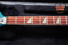2004 Rickenbacker 4003 Turquoise Rare Color OHSC Paperwork All Original
