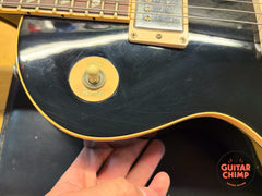 1997 Gibson Les Paul Standard Ebony All Original 490R 498T w/ OHSC